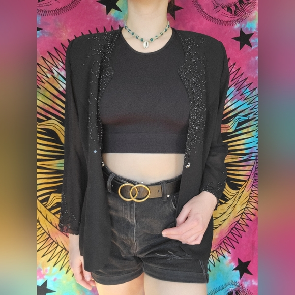 R & M RICHARDS petite - Embroidered Blazer - Picture 3 of 12